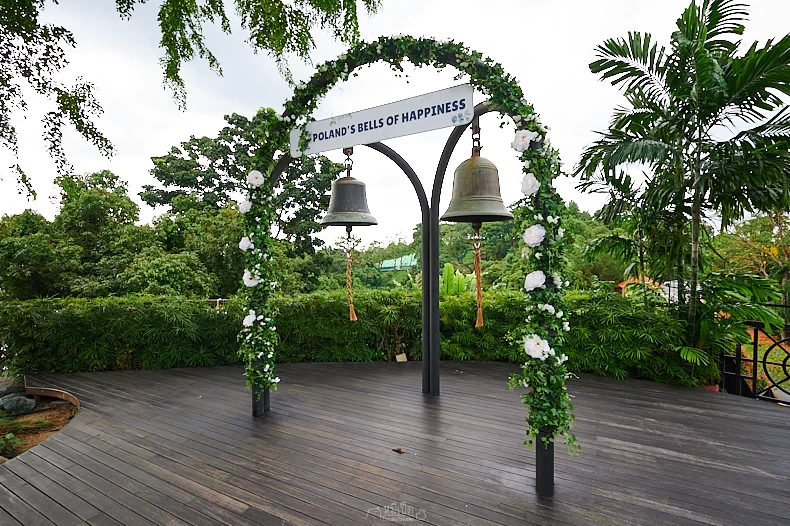 Poland Bell of Happyness at Mount Faber Park